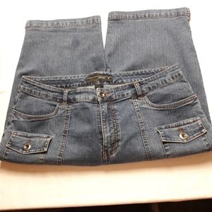 Venezia Capri Blue Jeans Size 18